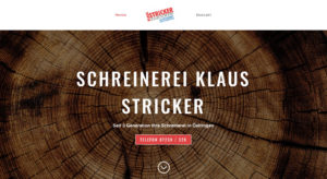 Schreinerei | Klaus Stricker